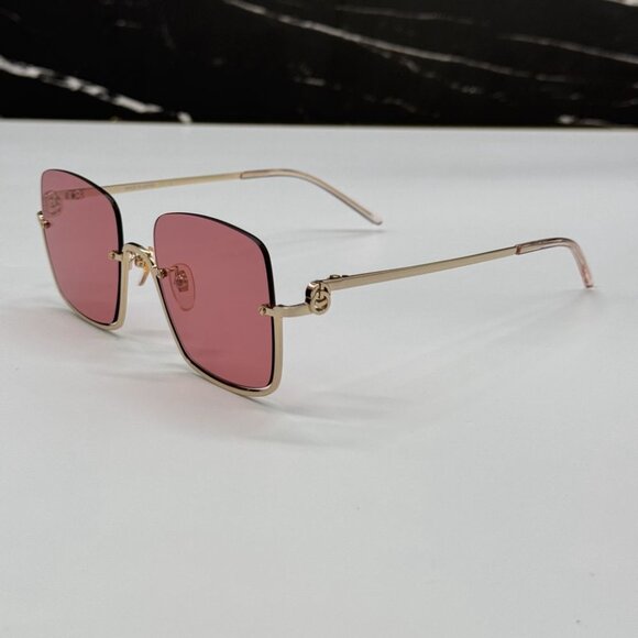 NEW GG1279S 003 GUCCI GOLD/PINK WOMEN GUCCI SUNGLASSES - Picture 7 of 12